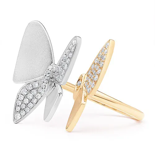 Gold Solitaire Engagement Jewelry Retouch by Retouching Cloud